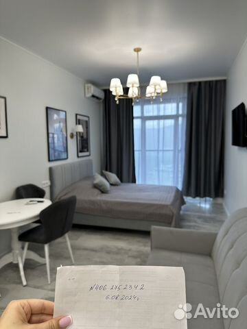 

Квартира-студия, 30 м², 2 кровати