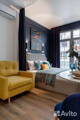 

Квартира-студия, 21 м², 2 кровати