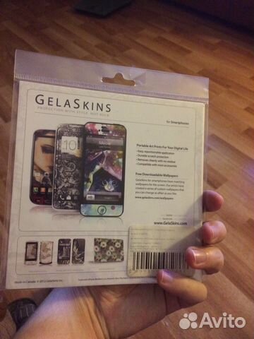 GelaSkins (виниловые наклейки) на iPhone 5/5s GelaSkins (виниловые наклейки) на iPhone 5/5s