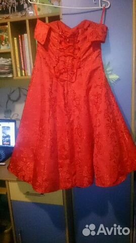 Платье красное Платье красное