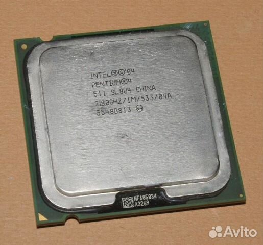 Процессор Intel Pentium 775 сокет