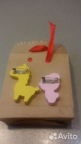 Милые авторские брошки