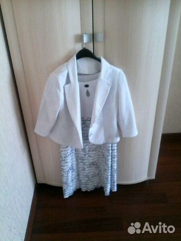Костюм (платье+пиджак)