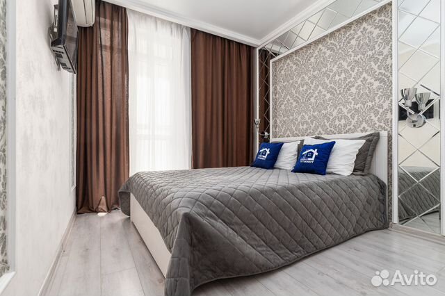 

1-к. квартира, 45 м², 2 кровати