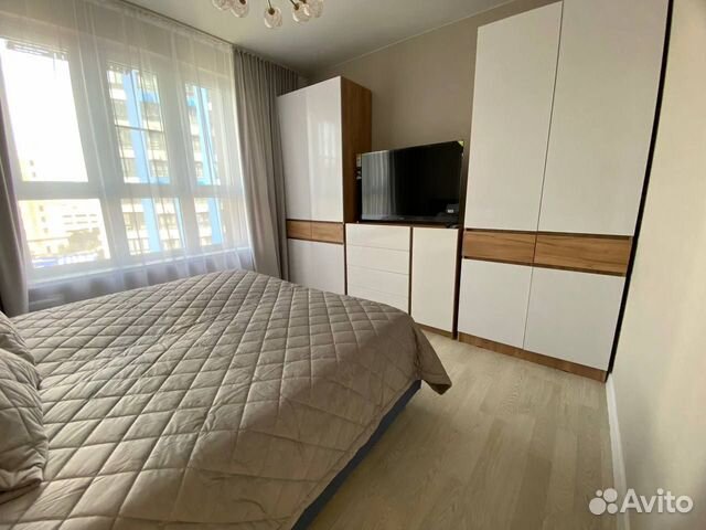 

1-к. квартира, 40 м², 2 кровати