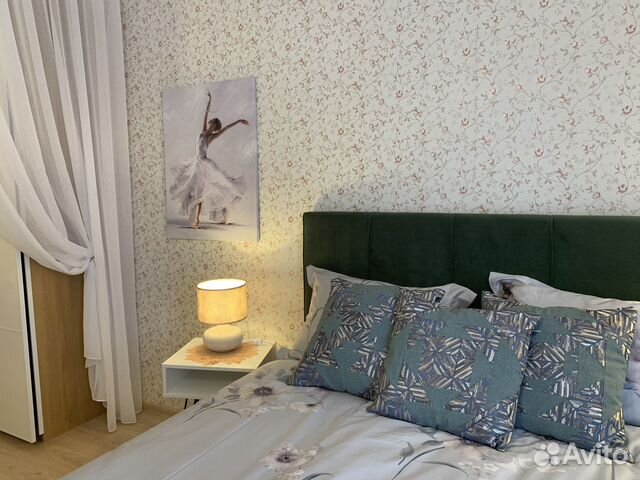 

1-к. квартира, 46 м², 2 кровати
