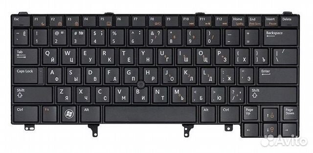 Клавиатура новая для Dell E5430 E6320 E6420 E6440 Клавиатура новая для Dell E5430 E6320 E6420 E6440