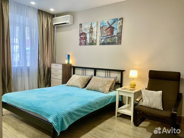 

Квартира-студия, 33 м², 2 кровати