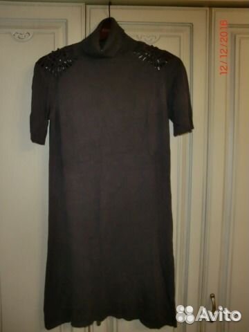 Платье трикотажное теплое Платье трикотажное теплое