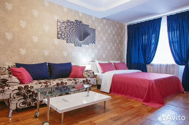 

1-к. квартира, 47 м², 2 кровати