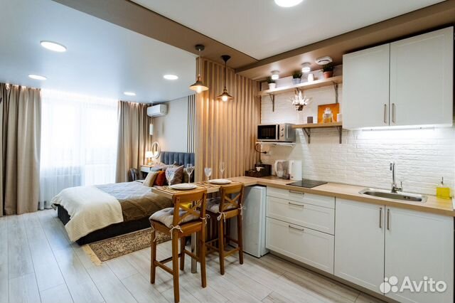 

Квартира-студия, 29 м², 1 кровать