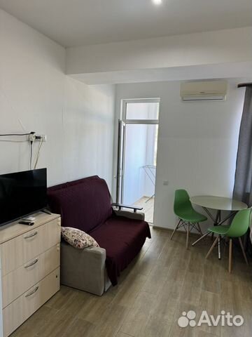 

Квартира-студия, 28 м², 2 кровати