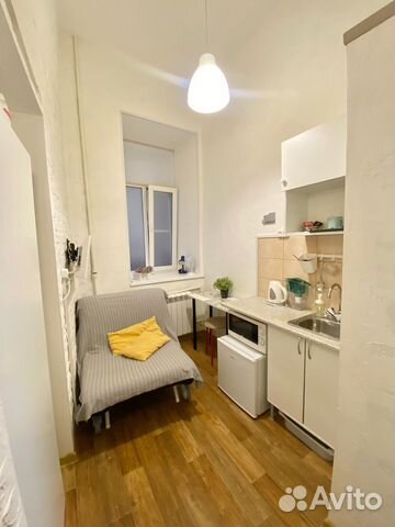 

Квартира-студия, 12 м², 1 кровать