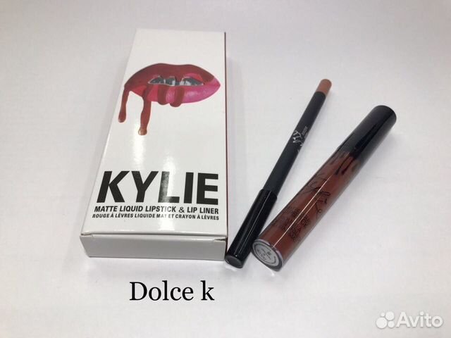 Матовая помада и карандаш для губ kylie Матовая помада и карандаш для губ kylie