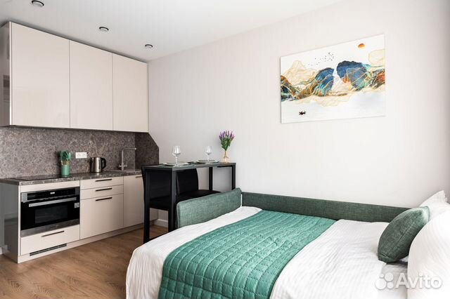

Квартира-студия, 22 м², 1 кровать