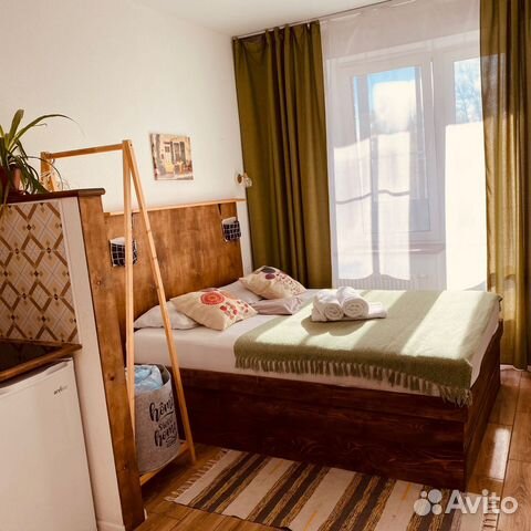 

Квартира-студия, 15 м², 1 кровать