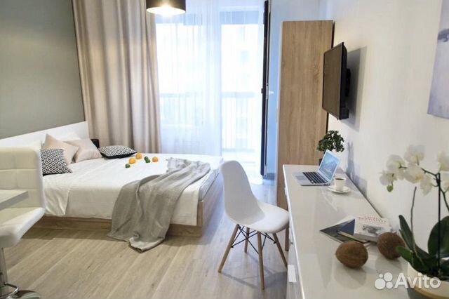 

Квартира-студия, 26 м², 1 кровать