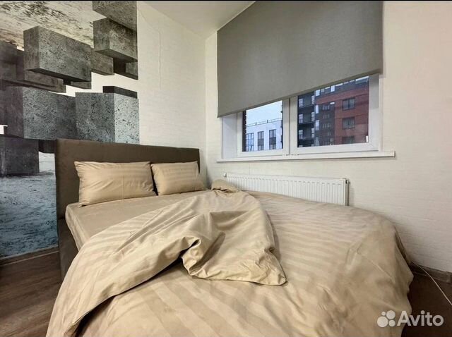 

Квартира-студия, 37 м², 2 кровати