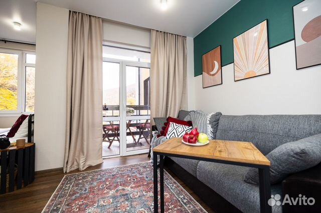 

Квартира-студия, 30 м², 2 кровати