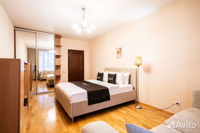

1-к. квартира, 51 м², 2 кровати
