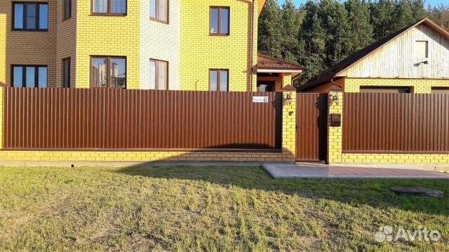 Установка заборов из профлиста от компании Фаворит