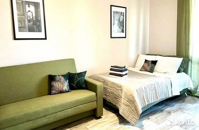 

Квартира-студия, 31 м², 2 кровати