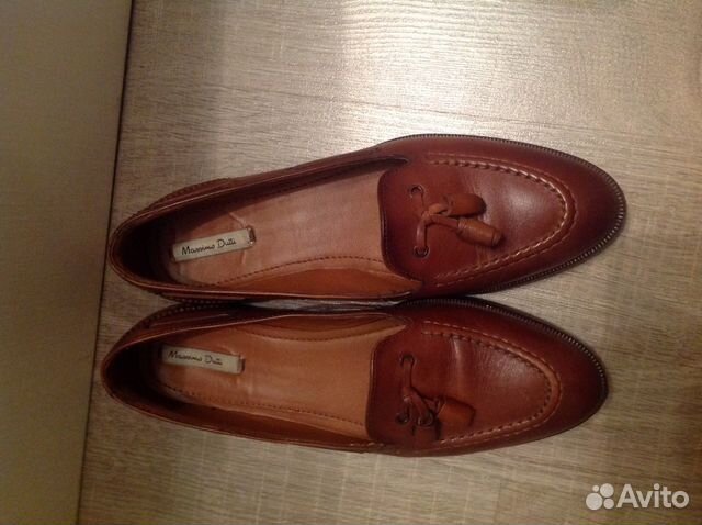 Лоферы massimo dutti