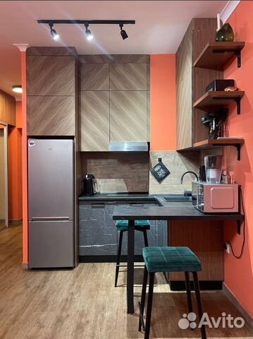 

Квартира-студия, 35 м², 1 кровать
