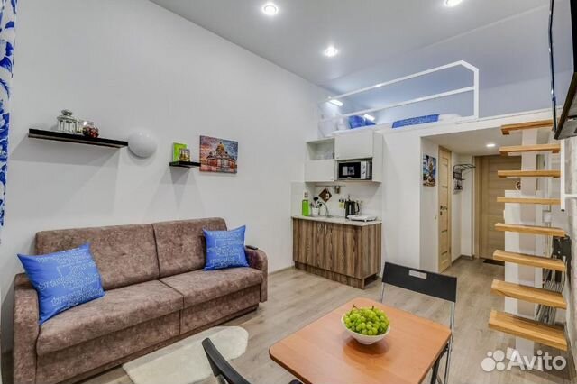 

Квартира-студия, 16 м², 2 кровати