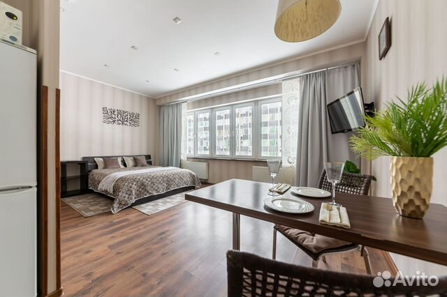 

Квартира-студия, 37,1 м², 2 кровати