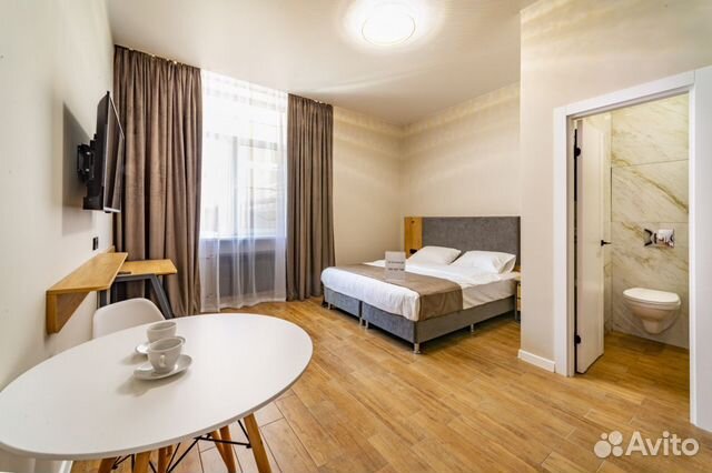 

Квартира-студия, 27 м², 1 кровать
