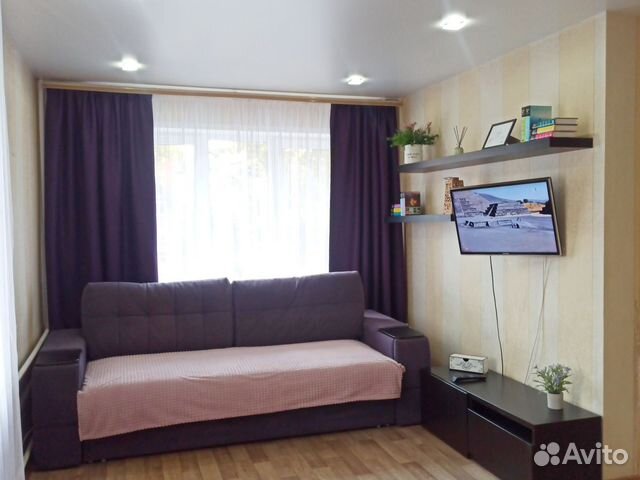 

1-к. квартира, 32 м², 2 кровати
