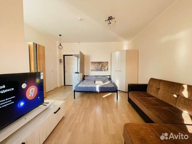 

Квартира-студия, 27 м², 1 кровать