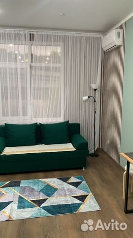 

Квартира-студия, 27 м², 1 кровать