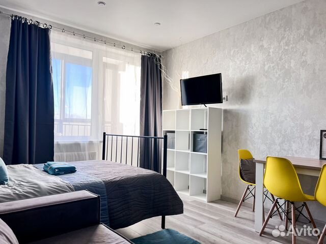 

Квартира-студия, 25 м², 2 кровати