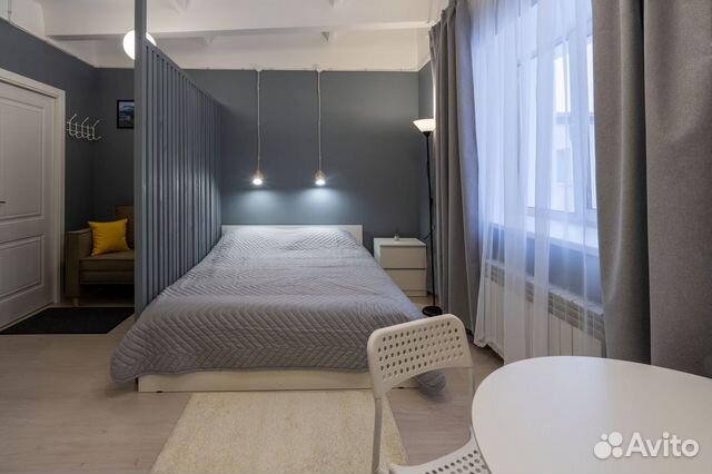 

Квартира-студия, 23 м², 2 кровати