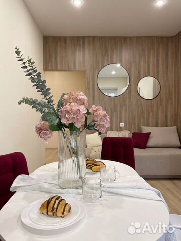 

1-к. квартира, 42 м², 3 кровати