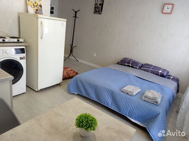 

Квартира-студия, 28 м², 1 кровать