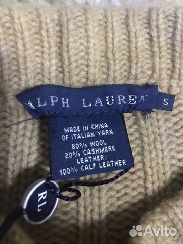 Оригинал жилет Ralph Loren новый S шерсть/кашемир Оригинал жилет Ralph Loren новый S шерсть/кашемир