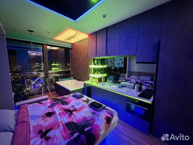 

Квартира-студия, 32 м², 1 кровать