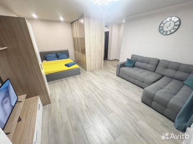 

1-к. квартира, 42 м², 2 кровати