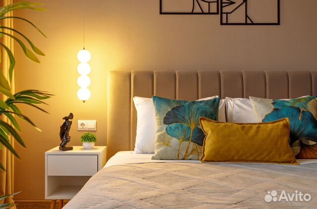 

1-к. квартира, 45 м², 2 кровати