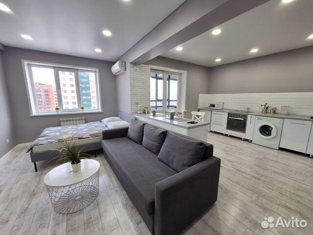 

Квартира-студия, 40 м², 2 кровати