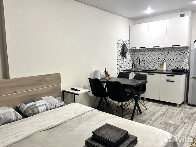 

Квартира-студия, 27,5 м², 2 кровати