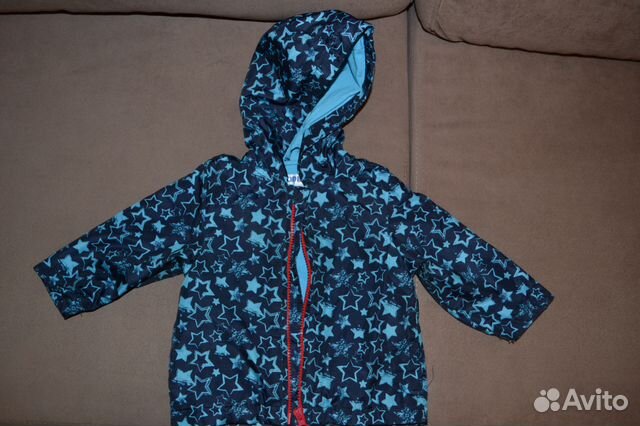 Ветровка на 74 см, весна/лето/осень, мал Ветровка на 74 см, весна/лето/осень, мал