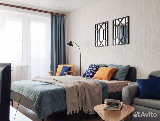

1-к. квартира, 36 м², 2 кровати