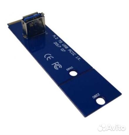 Переходник M2 на PCI-E (USB 3.0)