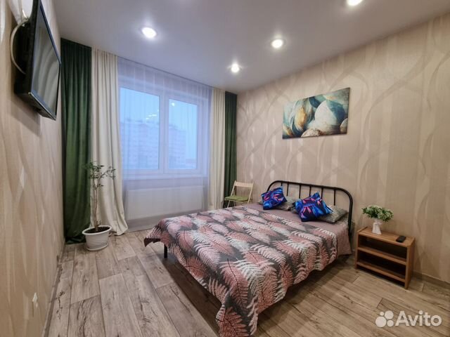 

1-к. квартира, 39 м², 1 кровать
