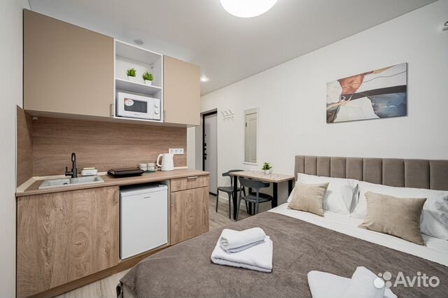 

Квартира-студия в апарт-отеле, 15 м², 1 кровать