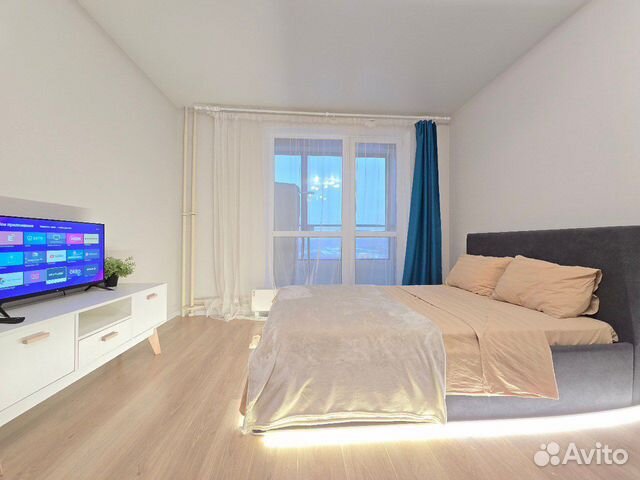 

1-к. квартира, 39 м², 2 кровати
